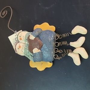 Snow People Christmas Ornament